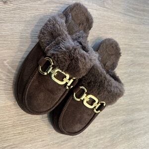 BEACH by Matisse Brown Cozy Slippers